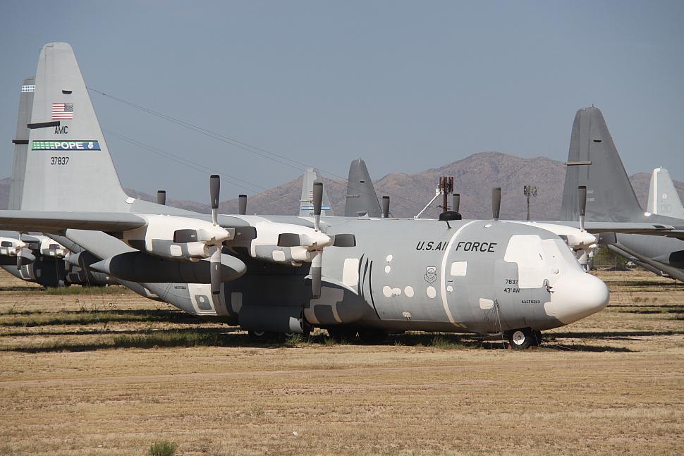 63-7837 Lockheed L 100 Hercules ( C 130E ) U S Air Force (8766441794)
