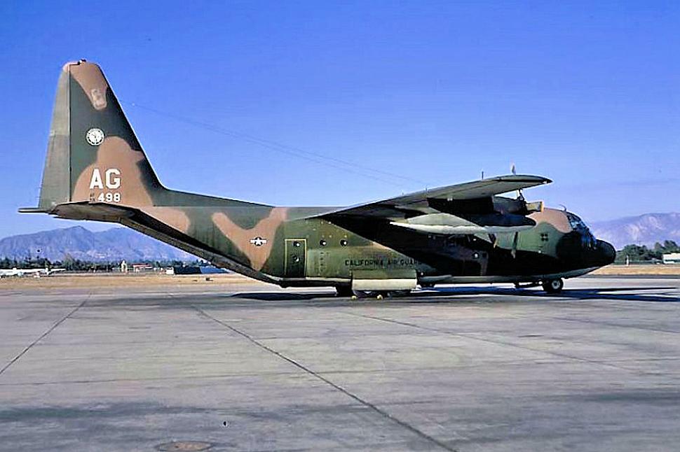 195th Tactical Airlift Squadron - Lockheed C-130A-7-LM Hercules 56-498