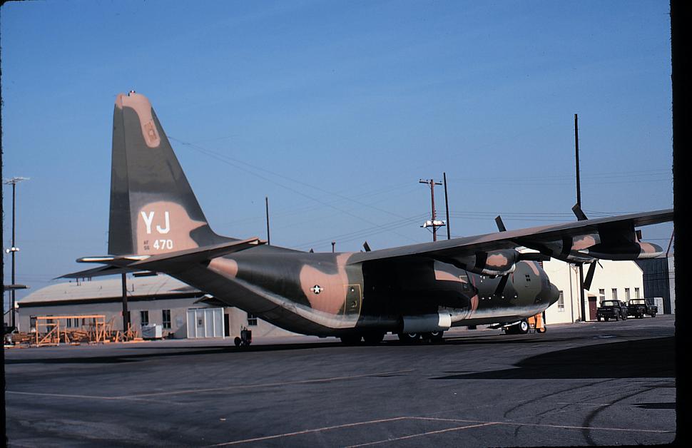 56-0470YJ USAF C-130A mar1970