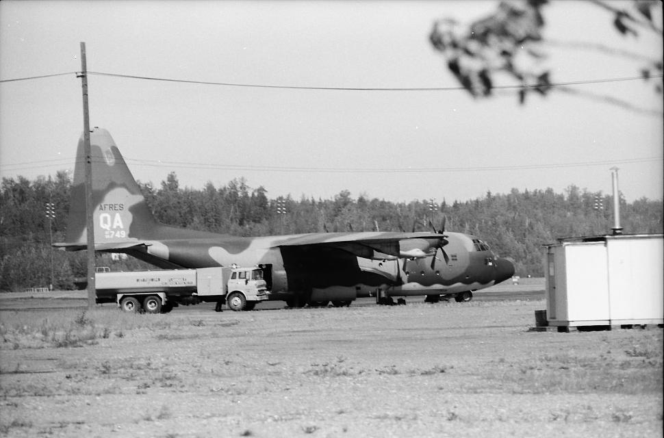 C-130B, 756 TAS (Van Nuys, CA), EDF AFB (1977)