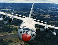 C130E FLY OVER RED NOSE DAY