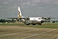 Pacific Western Airlines Lockheed L-100-20 Hercules at Heathrow