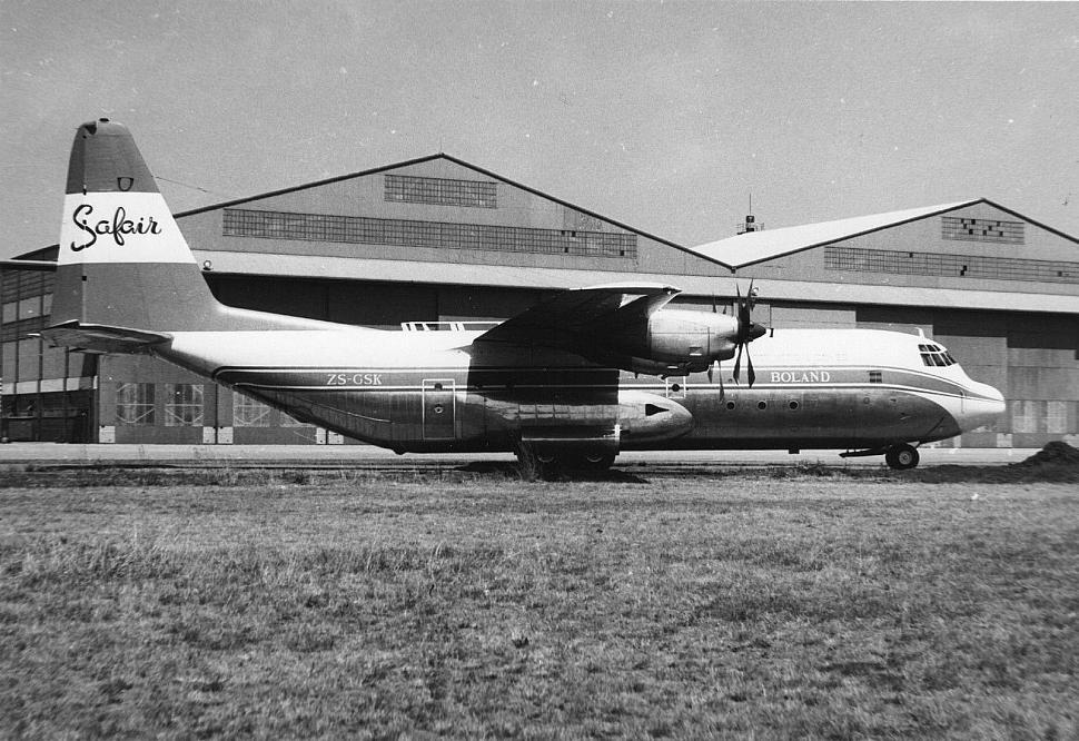 C-130 safair ZS-GSK