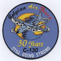 Belgian Air Force C-130 30th Anniversary of service patch.jpg