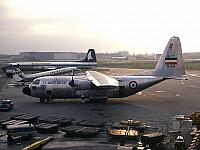 Imperial Iranian Air Force Lockheed C-130E Hercules at London Gatwick Airport